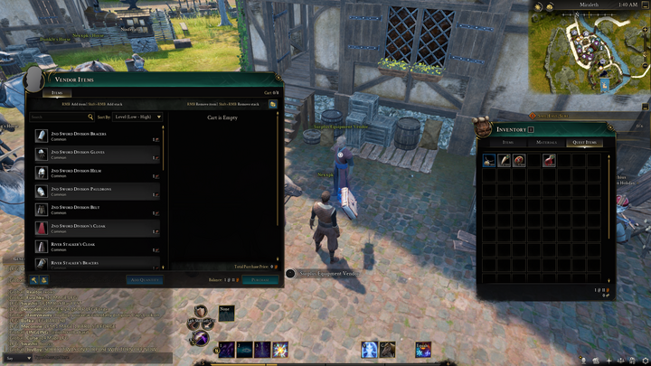 Ashes of Creation Surplus Coin Vendor