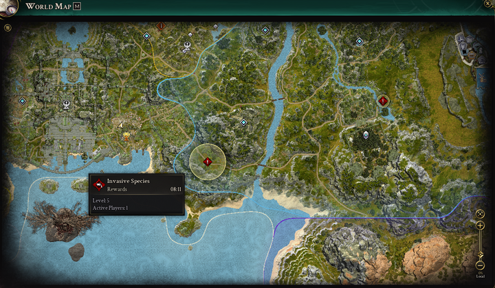 Ashes of Creation Events 2-map