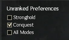 Unranked Preferences