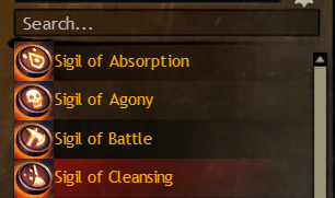 PvP Sigils