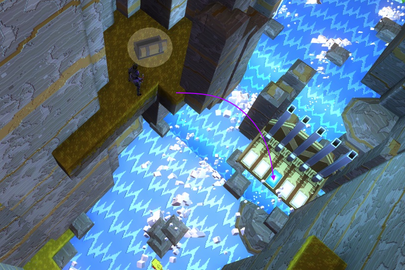 Dig and drop down to activate the checkpoint.