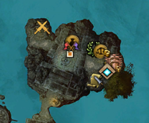 The main vendor hub of the PvP lobby